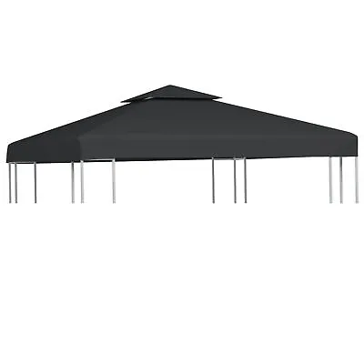 3x3m Gadern Gazebo Cover  Canopy Roof Replacement Shade Marquee Grey B9L6 • $139.72