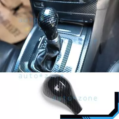 Carbon Fiber ABS Gear Shift Knob Cover Trim For Infiniti G25 G35 G37 2007-2013 • $10.32