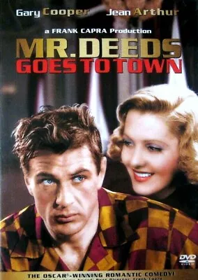 Mr. Deeds Goes To Town (New DVD 1936; Remastered 2002) G Cooper J Arthur FREEShp • $8
