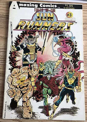 Tales Of The Sun Runners #3 Roger McKenzie Amazing Comics 1987 & Bagged • £6.97