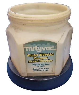 MITYVAC Vacuum Brake Bleeder Model # MV6839 / Canister / Parts Only • $27.09