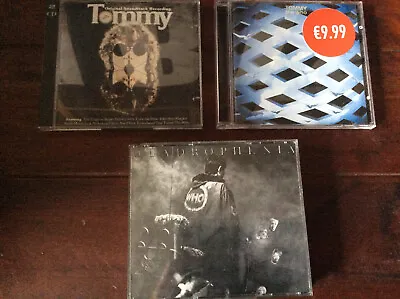The Who   [3 CD Alben] Tommy ( Soundtrack + Album ) + Quadrophenia • £19.61