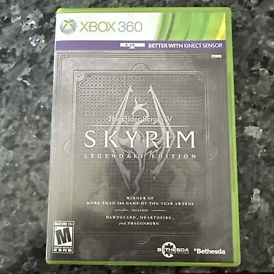 The Elder Scrolls V: Skyrim -- Legendary Edition (Microsoft Xbox 360) Complete • $10.99