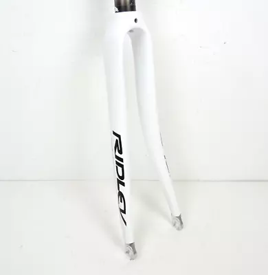 Ridley 4ZA Carbon Fibre Road Bike Forks 700C 1 1/8  300mm QR Rim Brake 6543-C10 • £79.95