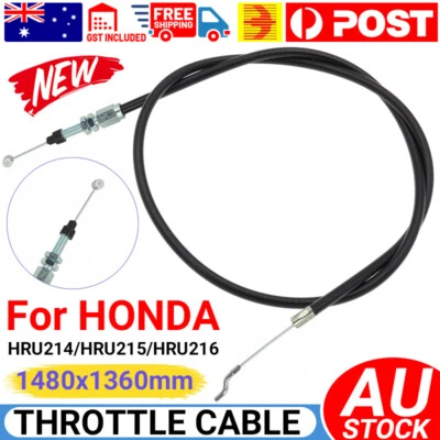 $8.45 • Buy 1480mm Lawn Mower Clutch Throttle Cable For Honda 21  HRU214 HRU215 HRU216