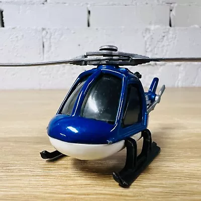 Police Helicopter 1982 MB75 Blue White Lettering 2001 • $14.95