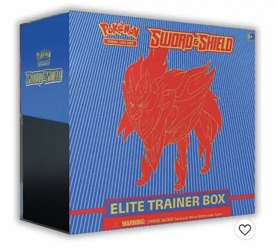 $59.99 • Buy Pokemon Elite Trainer Box Sword And Shield Zamazenta | Factory Sealed | ETB 🔥