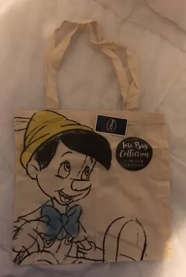 Disney Tote Bag Canvas Pinocchio • £3.30