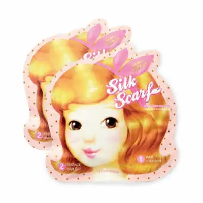 Etude House Silk Scarf Double Care Hair Mask Pack 20ml*2Pcs - FREE SHIPPING • $18.99