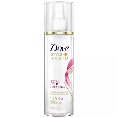 Dove Style + Care Hairspray Strength And Shine Extra Hold  9.25 Oz. • $19.99