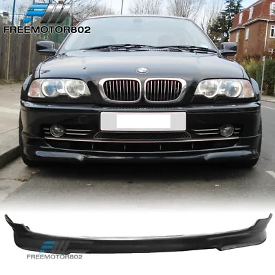 Fits 99-03 BMW E46 3-Series Coupe Front Bumper Lip Spoiler PU • $109.99