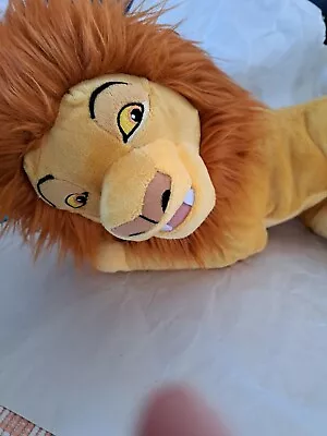 Disney Parks Lion King Mufasa Simba 15  Redired Plush Stuffed Animal • $30