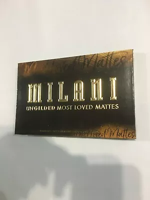 Milani Ungilded Most Loved Mattes Eyeshadow Palette  NEW SEALED • $9.95