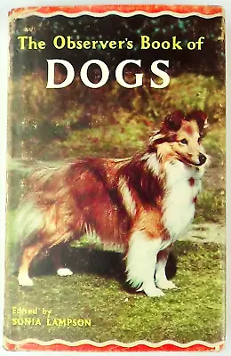 The Observer's Book Of Dogs By S Lampson Warne 1966 Illustrated Hardback • £5.95