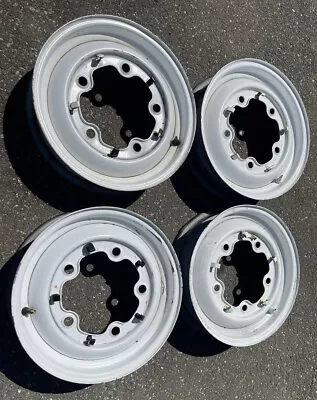 VW VOLKSWAGEN Bug BEETLE 5 LUG STEEL WHEELs Set  15 X 4.5 Factory Rims Wide 5 • $349