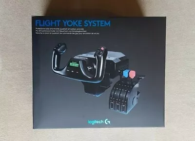 Logitech Flight Simulator Yoke With Throttle Quadrant - New/Sealed • £139