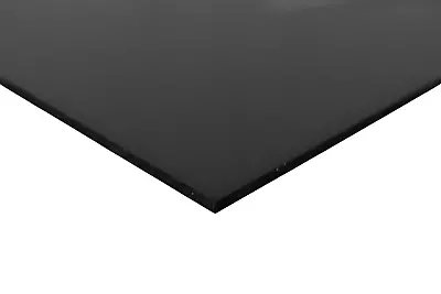 BuyPlastic Black Polycarbonate Plastic Sheet  1/4  X 24  X 48   Lexan Panel • $147.86