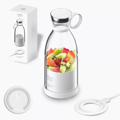 Portable Juicer Cup USB Blender 300ml Travel Mixer Smoothies Fruit Machine • $30.15