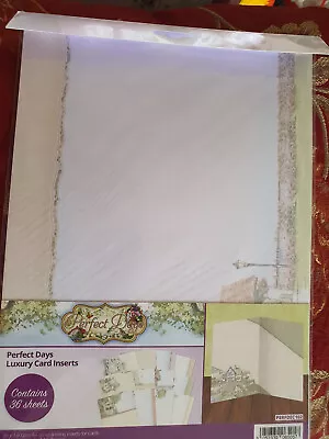 Hunkydory 36 Perfect Days Luxury Card Inserts • £2.99