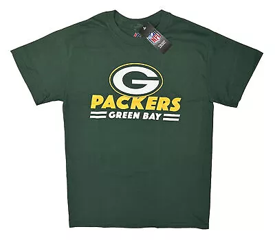 Majestic NFL Green Bay Packers Green Shirt Short Sleeve Size Small • $14.69