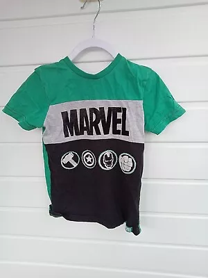 George Marvel Boys T Shirt Aged 4-5yrs • £2.25