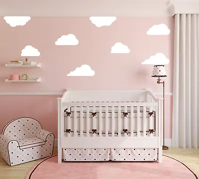 £3.49 • Buy Clouds Cute Wall Stickers Kid Decal Art Nursery Bedroom Vinyl Decoration Decor D