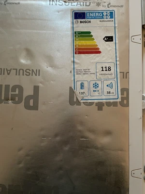 £50 • Buy Bosch KUR15A50GB 137L Compact Refrigerator