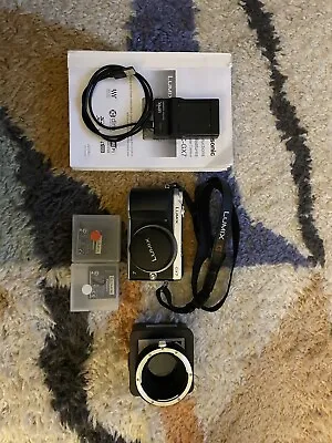 Panasonic Lumix GX7 W/ Lumix 14mm F/2.5 & Ef -m4/3 Adapter • £320