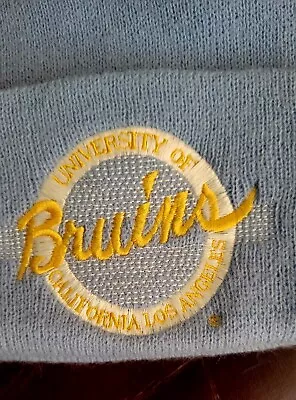 Best UCLA BRUINS  - The GAME  Knit Hat Scully  Embr. Circle Patch NWT  RARE $ • $49.50