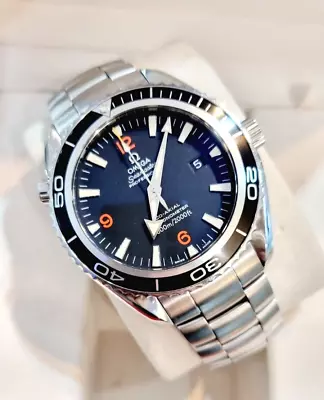 £3299 • Buy OMEGA Seamaster PLANET OCEAN BIG SIZE Watch 2200.51.00 Steel 2011 Box & Papers