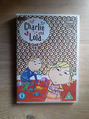 BBC Children's Charlie And Lola Six DVD Brand New And Sealed • £3.99