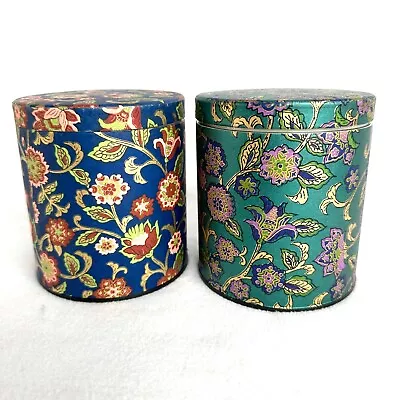 Tea Tin Tea Canister Storage Set Of 2 • $14.99