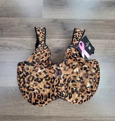 Wacoal Seamless Full Coverage Underwire Bra Size 34 G Animal Print 855167 New • $34.95