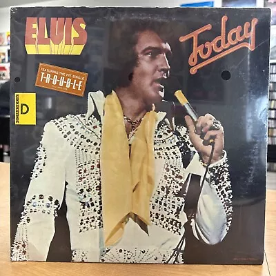 Factory Sealed ~ Elvis Presley - Today Lp ~ 1975 Rca Apl1-1039 W/ Hype Sticker • $19.99