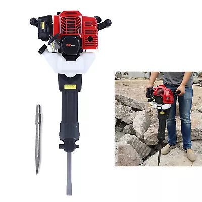 2 Stroke 52CC Demolition Jack Hammer Concrete Breaker Jack Drill Gas Powered • $199.50