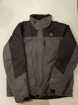 GERRY Ski Snowboard Puffer Jacket Coat Two Tone Gray Men’s Large • $48