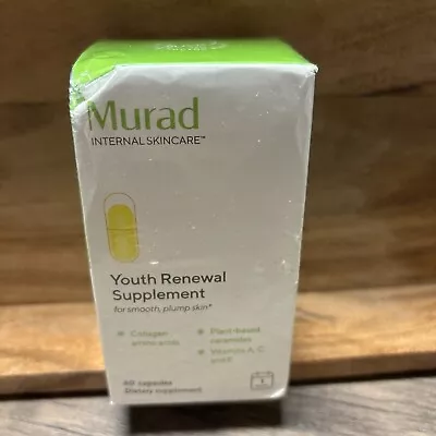 Murad Youth Renewal Supplement 60 CAPSULES - EXP See Description • $18.99