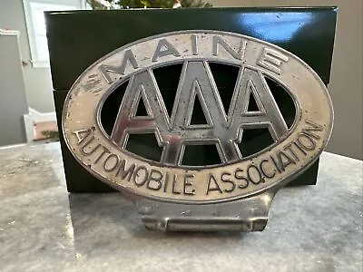 VTg  AAA MAINE Automobile Assoc.￼License Plate￼ Topper • $29.99