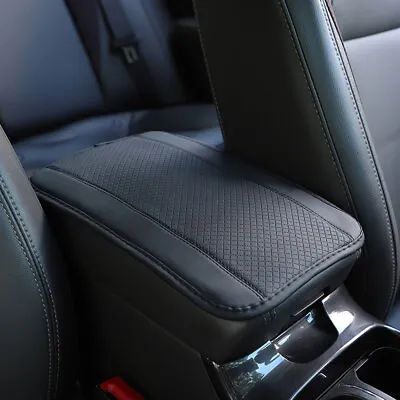 $17.55 • Buy 1x Car Armrest Center Console Box Pad Mat Cover Protector Car Accessories Black