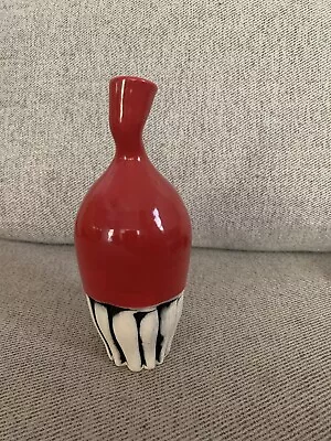 $35 • Buy Signed Coleman Studio Art Funky Ceramic Vase