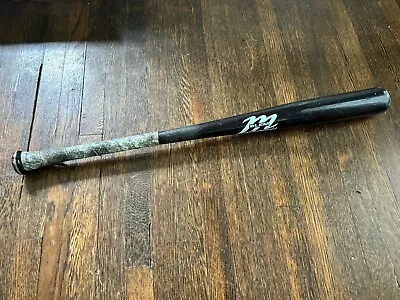 Marucci Bone Rubbed Blem Wooden Baseball Bat | Black 32” 30 Oz • $19.99