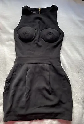 £15 • Buy CELEB BOUTIQUE Women’s Black Sleeveless Dress - UK SIZE XS