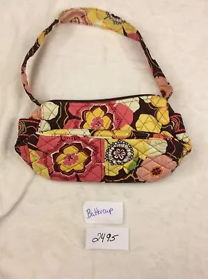 Vera Bradley Buttercup Floral Quilted Shoulder Bag Purse RETIRED #2495 • $14.99