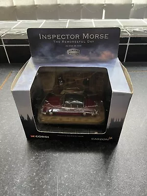 Corgi 01806 Inspector Morse Jaguar MkII With Cold Cast Diorama - 1:43 - Boxed • £40