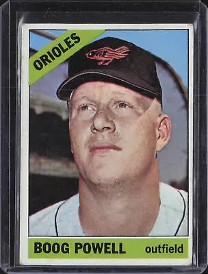 1966 Topps Boog Powell Baltimore Orioles • $2.59