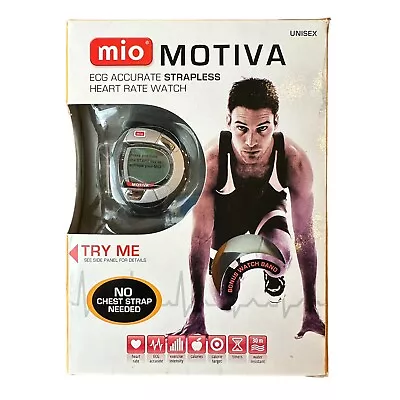 MIO Motiva Heart Rate Daily Calorie Monitor UNISEX Sport Watch W/Extra Band • $44.98