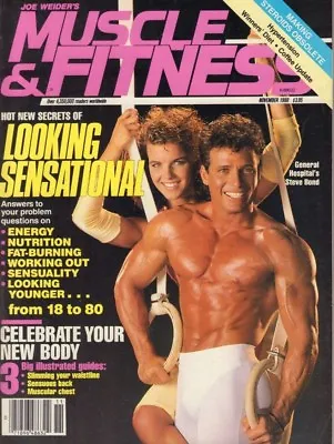 Muscle & Fitness November 1988 Steve Bond Yvette Nipar Larry Scott 121218DBE • $22.48