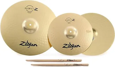 $179.95 • Buy Zildjian Planet Z Pro Cymbal Set - 14/18 Inch