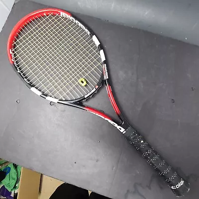 Babolat Pure Control Team Tennis Racquet Black Red 4 5/8 Grip Woofer 98 Sq • $35