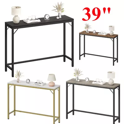 39  Console Table Modern Accent Side Stand Sofa Entryway Hall Display Storage • $50.34